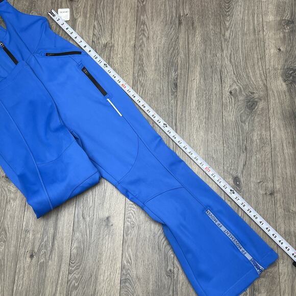 Free People Snow Bib Size Large Womens Blue Movement Powder Vixen Softshell - Picture 3 of 16